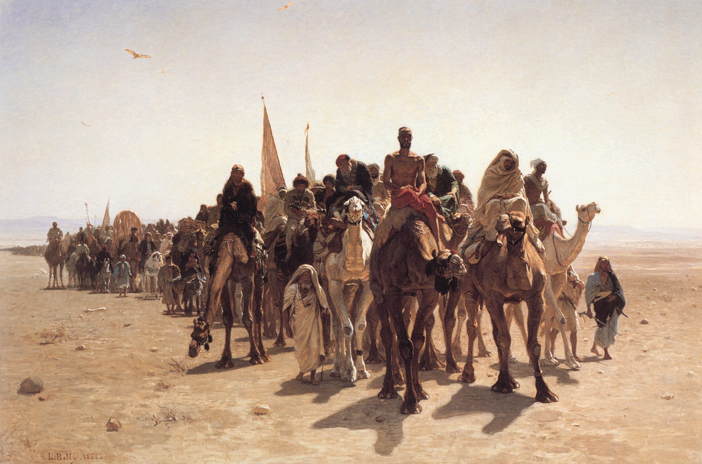 pelerins-allant-a-la-mecque-leon-belly-1861